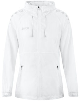 JAKO Lightweightjacket flow damesmaten 9876d-000 Wit - XL