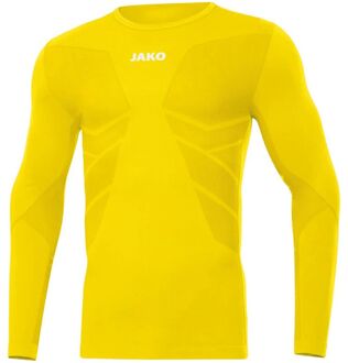JAKO Longsleeve Comfort 2.0 - Geel - Heren - maat  L
