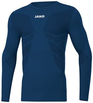 JAKO Longsleeve Comfort 2.0 Junior - Shirt Comfort 2.0 Blauw - 3XS