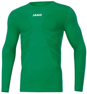 JAKO Longsleeve Comfort 2.0 Junior - Shirt Comfort 2.0 Groen - 3XS