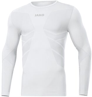 JAKO Longsleeve Comfort 2.0 Junior - Shirt Comfort 2.0 Wit - XS