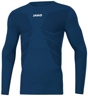 JAKO Longsleeve Comfort 2.0 Kind Navy Maat 2XS