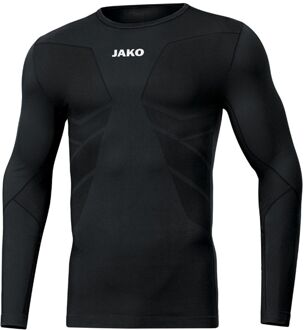 JAKO Longsleeve Comfort 2.0 - Shirt Comfort 2.0 Zwart - XXL