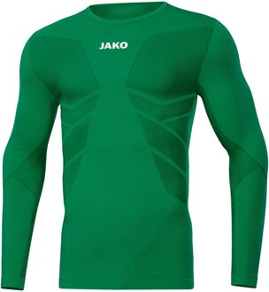 JAKO Longsleeve Comfort 2.0 Sport Groen Maat M