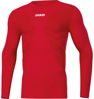 JAKO Longsleeve comfort gerecycled 6456-110 Rood - XL