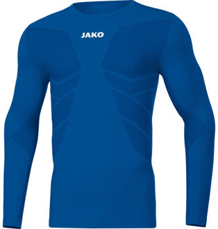 JAKO Longsleeve comfort gerecycled 6456-410 Blauw - XXL