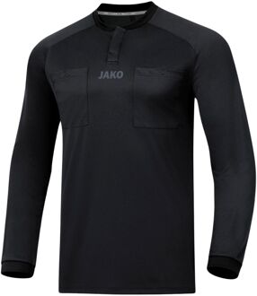 JAKO LS Scheidsrechter Shirt Senior zwart - XXL