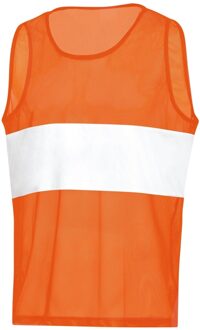 JAKO Marking Vest Stripe - Overgooier Stripe Oranje - Senior
