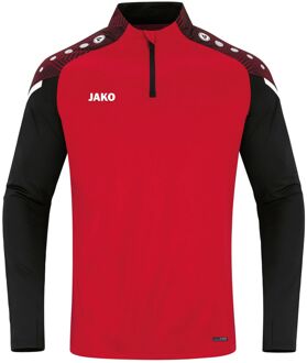 JAKO Performance Trainingssweater Heren rood - zwart - L