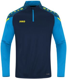 JAKO Performance Trainingssweater Junior navy - blauw - geel - 128