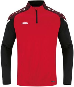 JAKO Performance Trainingssweater Junior rood - zwart - 128