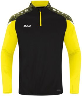 JAKO Performance Trainingssweater Junior zwart - geel - 140