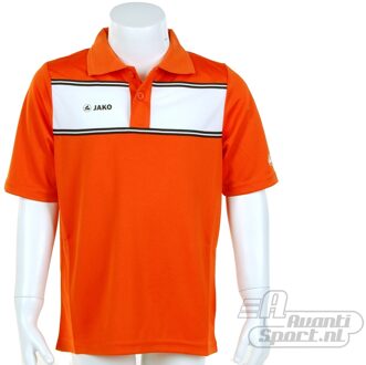 JAKO Polo Player Junior - Sportpolo - Kinderen - Maat 128 - Orange;White