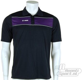 JAKO polo Player - Sportpolo -  Heren - Maat S - Navy;Purple