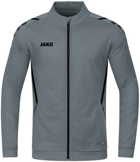 JAKO Polyester Jacket Challenge - Grijs Trainingsjack - S