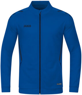 JAKO Polyester Jacket Challenge - Trainingsjack Heren Blauw - L