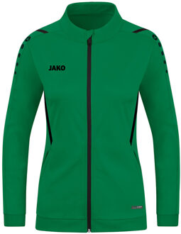 JAKO Polyester Jacket Challenge Women - Groen Trainingsjack - 44