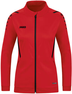JAKO Polyester Jacket Challenge Women - Rood Trainingsjack - 34