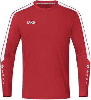 JAKO Power Keepersshirt Junior rood - wit - 128