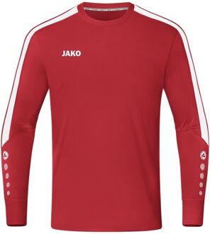 JAKO Power Keepersshirt Junior rood - wit - 140