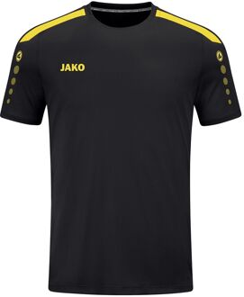 JAKO Power KM Shirt Heren zwart - geel - XXL