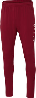 JAKO Premium  Sportbroek - Maat 128  - Unisex - donker rood