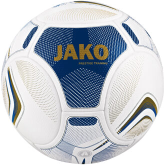 JAKO Prestige Voetbal wit - blauw - goud - 5