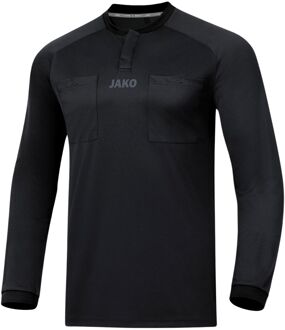 JAKO Referee Jersey L/S - Scheidsrechtershirt LM Zwart - XL