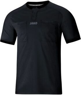 JAKO Referee Jersey S/S - Scheidsrechtershirt KM Zwart - XL