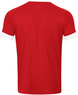 JAKO Shirt celtic melange km 4214-110 - maat XXL Rood