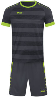 JAKO Shirt celtic melange km 4214-833 Houtskool