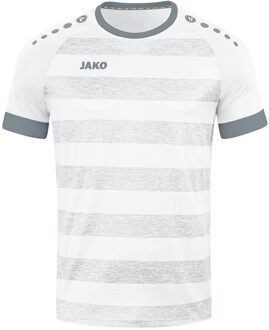 JAKO Shirt Celtic Melange KM - Wit Voetbalshirt Heren - XXL