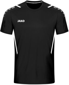 JAKO Shirt Challenge - Zwart Voetbalshirt - 164