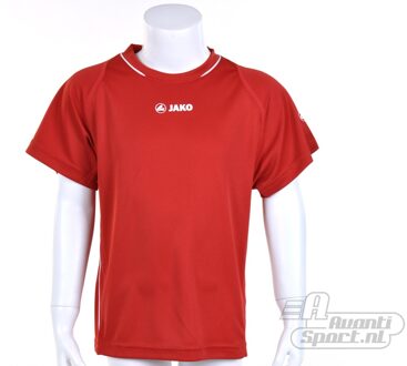 JAKO Shirt Fire KM - Sportshirt - Kinderen - Maat 116 - Red;White