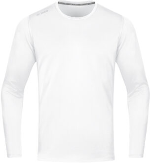 JAKO Shirt Run 2.0 LM - Wit Sportshirt Heren - XL