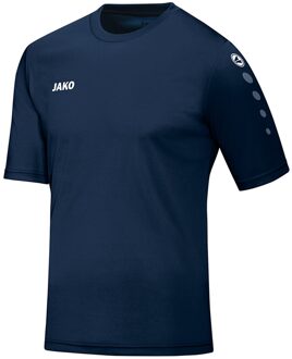 JAKO Shirt Team S/S  - Blauw Sportshirt - 3XL