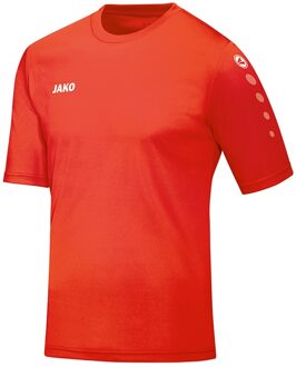 JAKO Shirt Team S/S  - Heren T-Shirt Oranje - 3XL