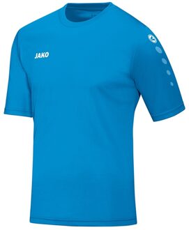 JAKO Shirt Team S/S JR - Blauw Kinder Shirt - 104