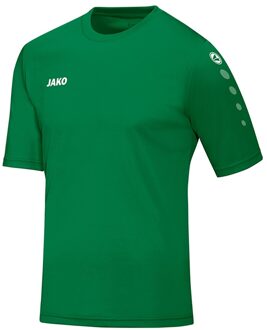 JAKO Shirt Team S/S JR - JR Sport Shirt Groen - 104