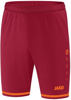 JAKO Short Striker 2.0 Wijnrood/Fluo Oranje SR