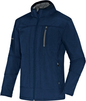 JAKO Softshelljack team 7611-09 - maat XXL Blauw