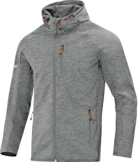 JAKO Softshelljas light 7605-40 - maat 44 Grijs