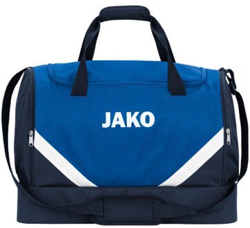 JAKO Sporttas iconic met bodemvak 2024-403-senior Blauw - L