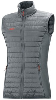 JAKO Stepp Jacket Premium Woman - Bodywarmer Dames Grijs - 38