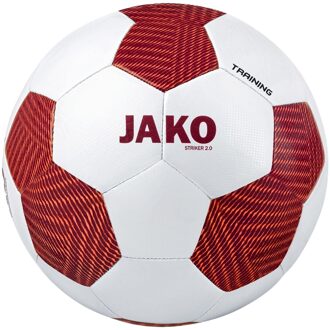 JAKO Striker 2.0 Voetbal wit - rood - 5