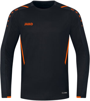 JAKO Sweater Challenge - Zwart met Oranje Trui Kids - 116