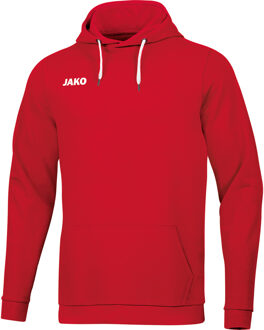 JAKO Sweater met kap base 6765-01 Rood - 4XL