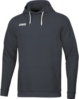 JAKO Sweater met kap base 6765-21 Grijs - 164