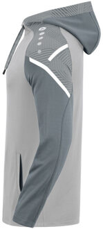 JAKO Sweater met kap performance 6722-845 - maat 42 Grijs