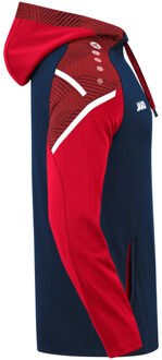 JAKO Sweater met kap performance 6722-909 - maat 38 Blauw